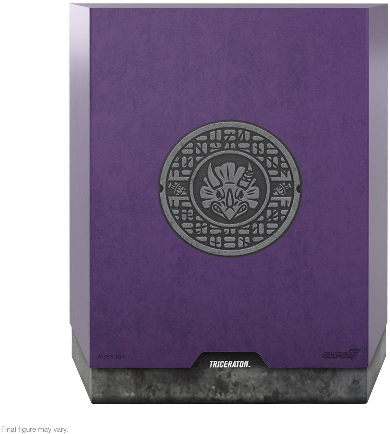 200 AGES 14+ TRICERATON. SUPER. Final figure may vary.