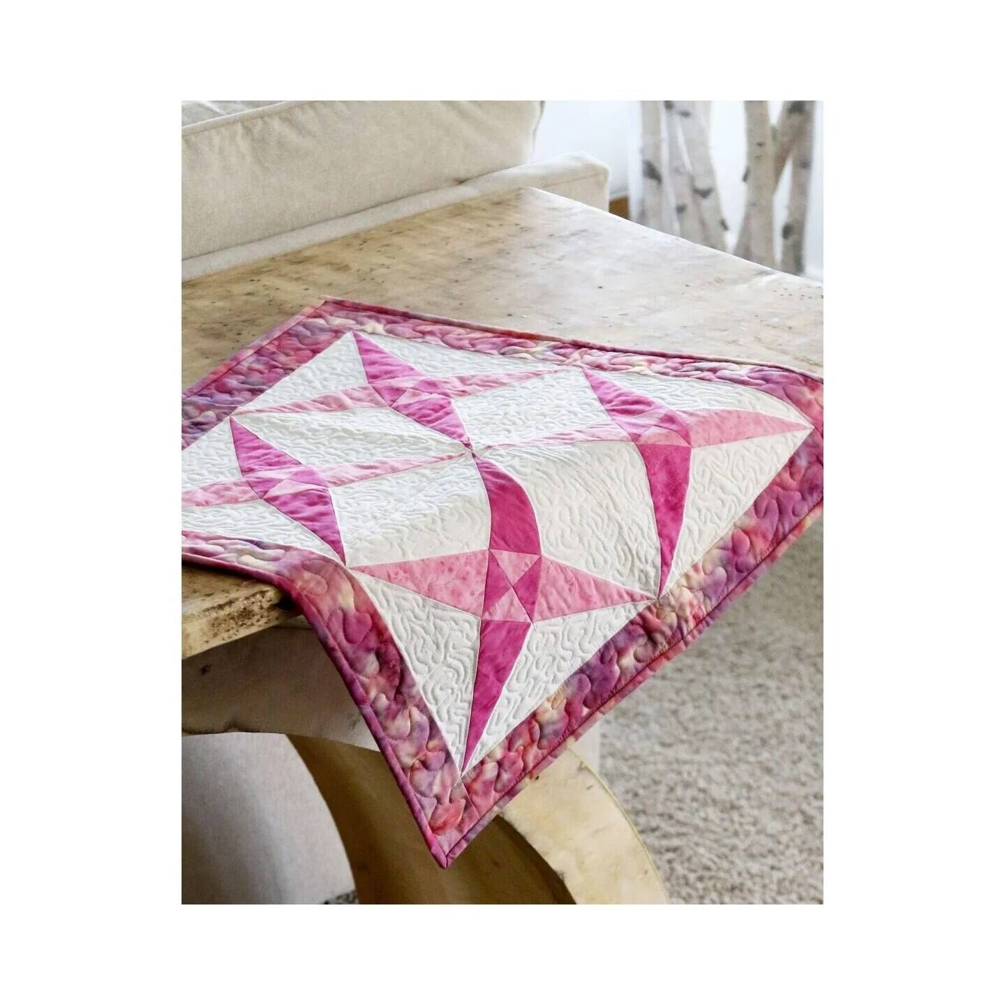 Alt View 2. AccuQuilt - AccuQuilt GO! Crossed Canoes 9" Finished Die – BOB Quilt Block Die for 2-Color Blocks - Multicolor.