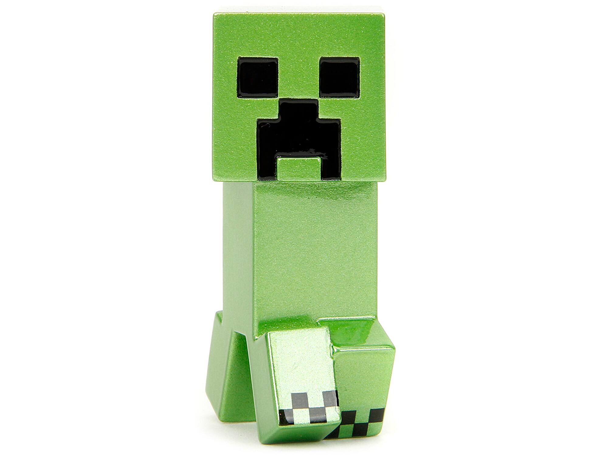 Alt View 1. Jada - Set of 4 Diecast Figures "Minecraft" Video Game "Metalfigs" Series Diecast Models by Jada - Multicolor.