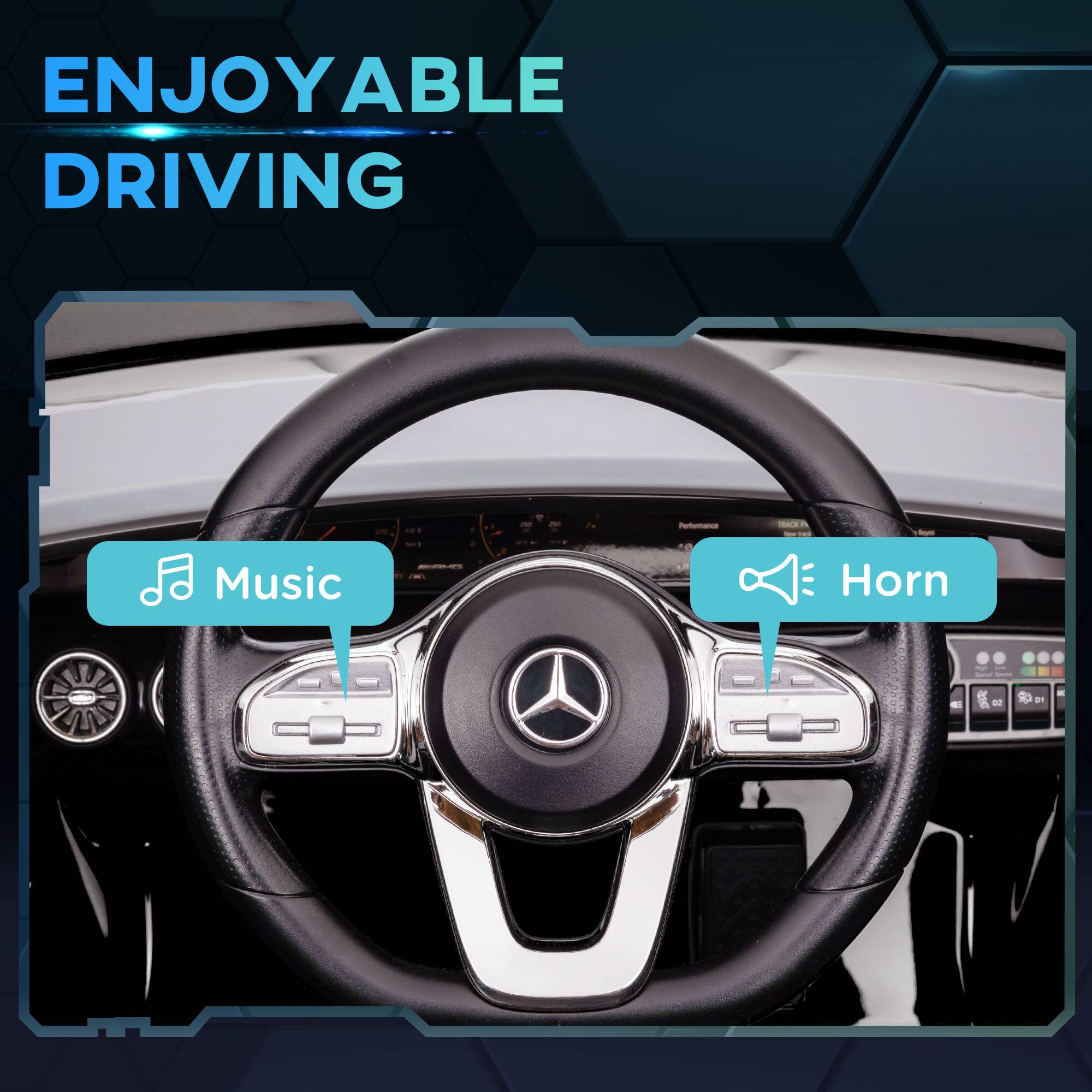 ENJOYABLE DRIVING

Music

Horn