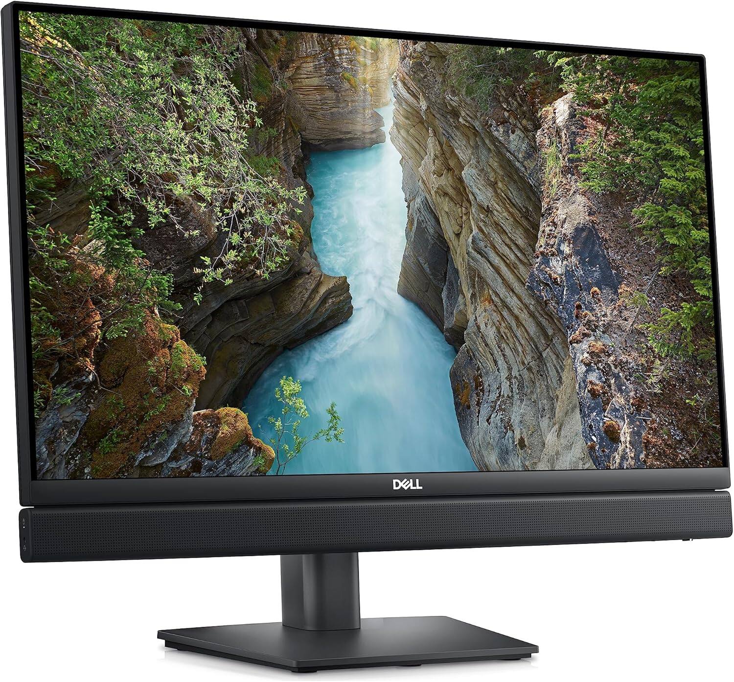 Angle. Dell - Dell Optiplex 7410 AIO i5-13400T 16GB 256GB SSD Windows 11 Pro 23.8" - Black.