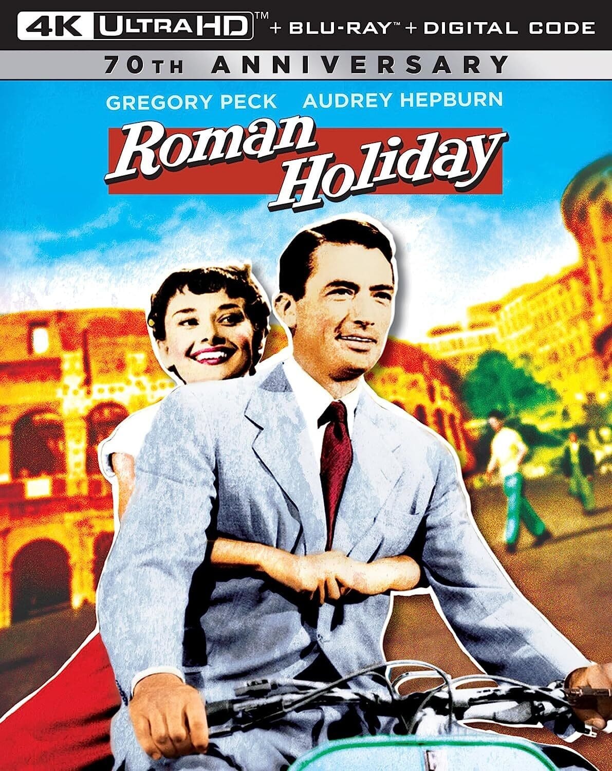 Front. Roman Holiday   - 4K Blu-Ray.