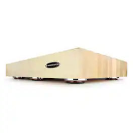 IsoAcoustics - Delos 2216M2 22" x 16" x 3" Turntable Isolation Platform - Maple