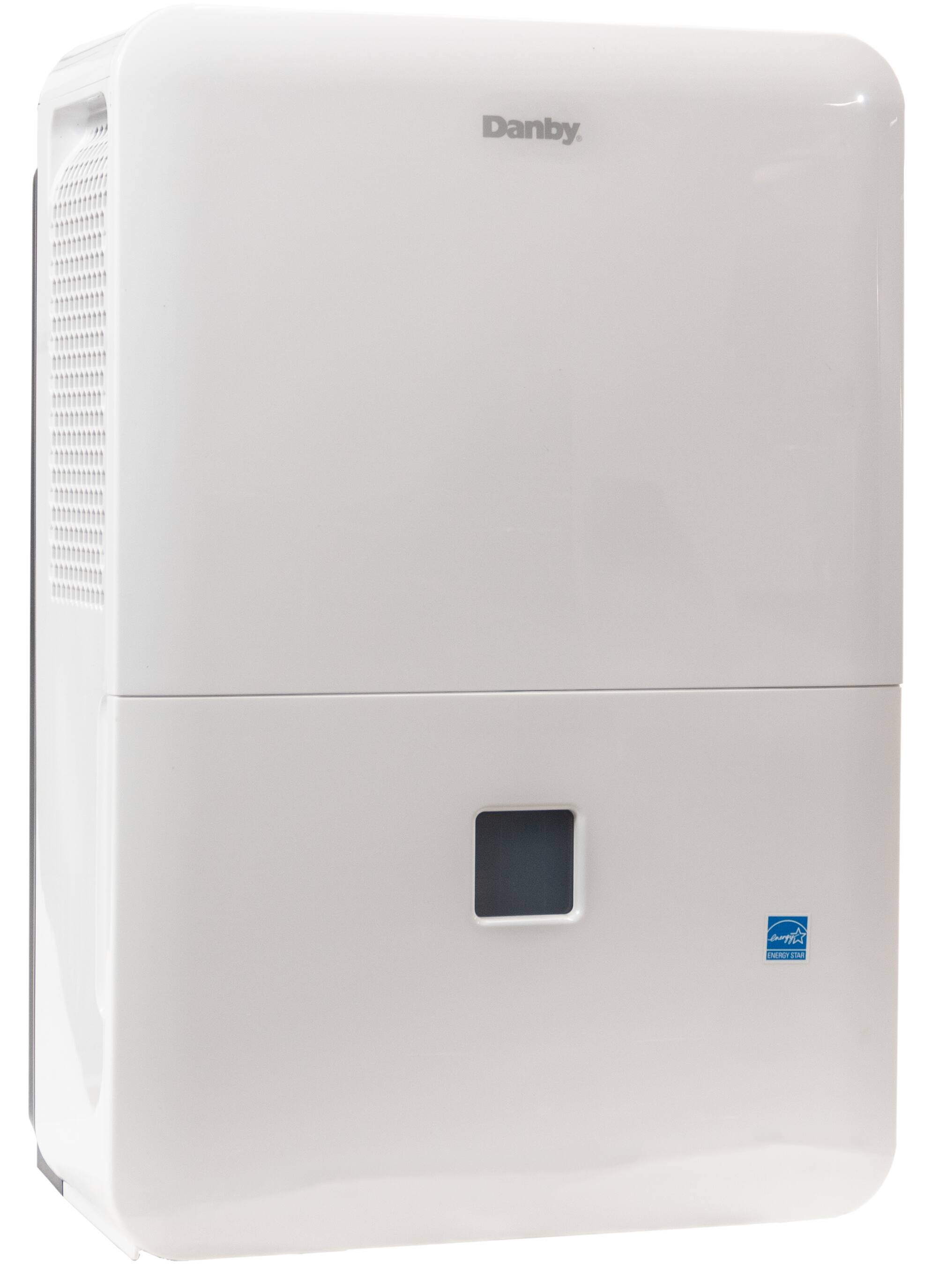 Angle. Danby - 50-Pint Energy Star Dehumidifier with Pump - White.
