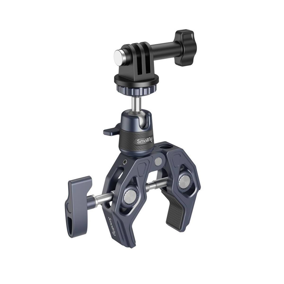 Front. Smallrig - SmallRig Super Clamp with Ball Head Mount for Action Camera.