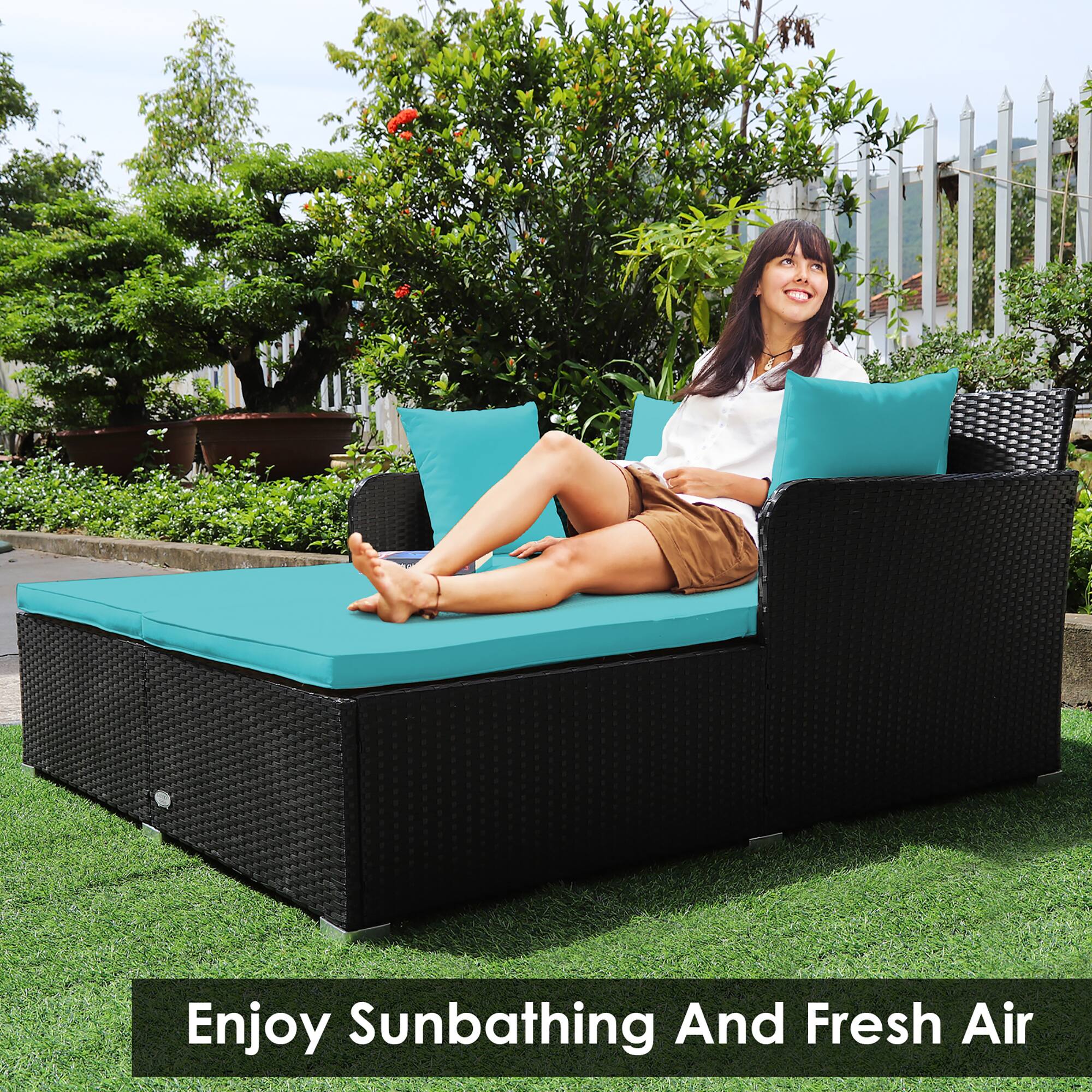 Enjoy Sunbathing and Fresh Air