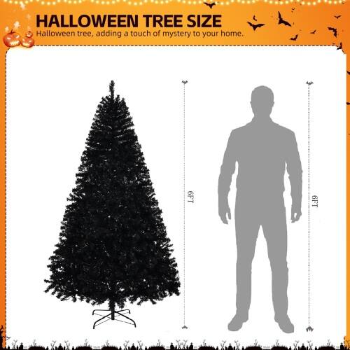 Halloween Tree Size  
Halloween tree, adding a touch of mystery to your home.  
6FT