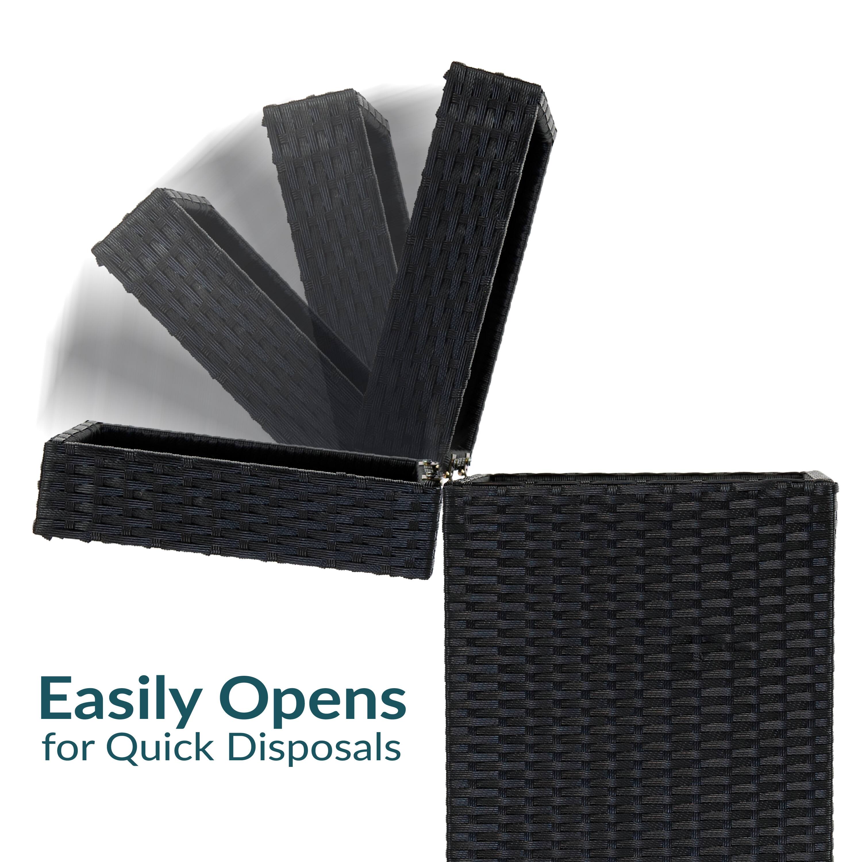 Easily Opens for Quick Disposals