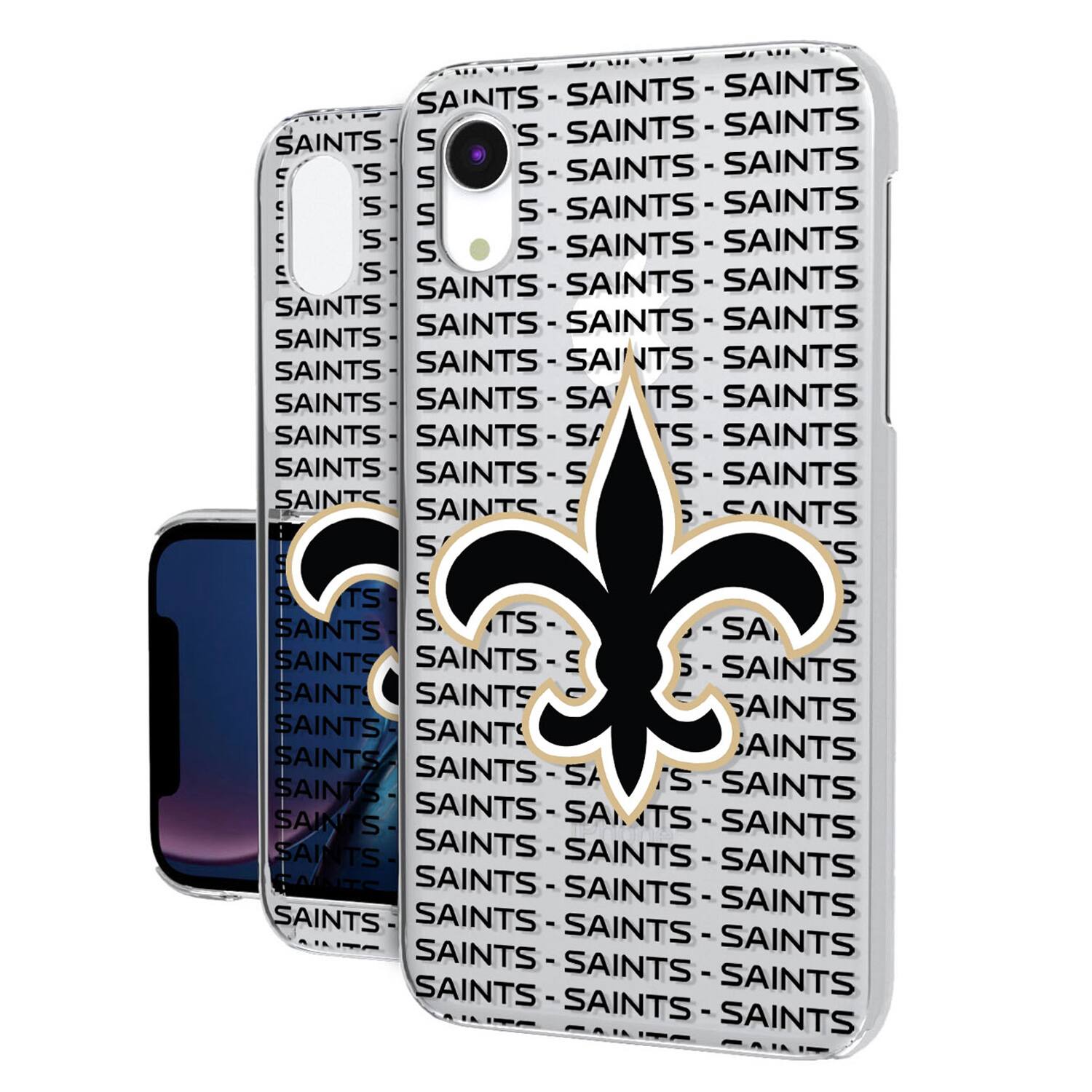 Keyscaper - NFL - New Orleans Saints iPhone Clear Text Backdrop Design Case - 16 - Multicolor price history on PriceWatchPro