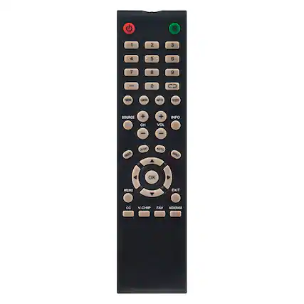 1 2 3 4 5 6 7 8 9 0 PMODE MTS SLEEP SOURCE + - INFO VOL + - FREEZ CHLIST AUTO ASPECT OK MENU EXIT CC V-CHIP FAV ADD/ERASE