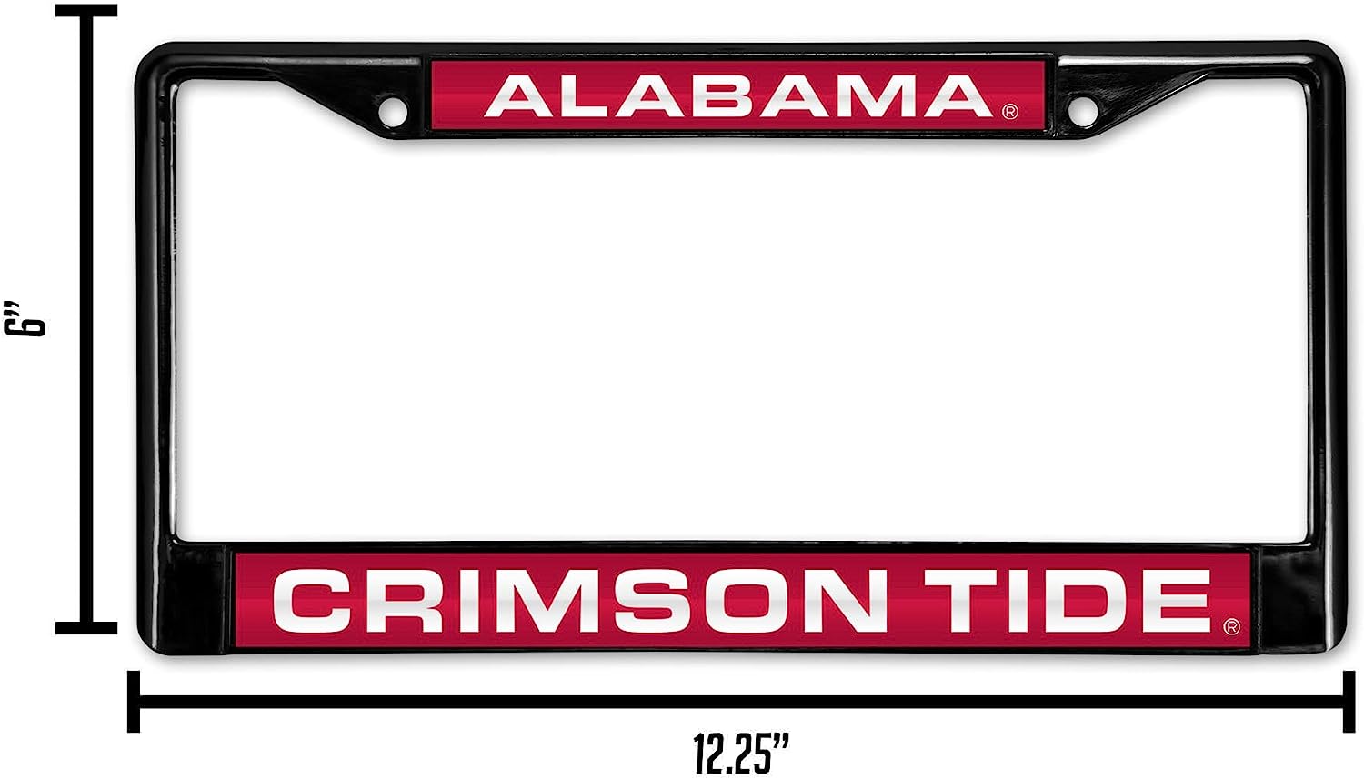 ALABAMA  
CRIMSON TIDE  

6" x 12.25"