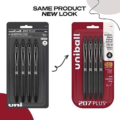 SAME PRODUCT NEW LOOK

Uniball 207PLUS GEL UN SUPER NC PLUS

Uniball 207 PLUS+

Smooth, Quick Drying Gel Ink
Black Medium 0.7
Soft Comfort Grip

4 pens per pack

uni