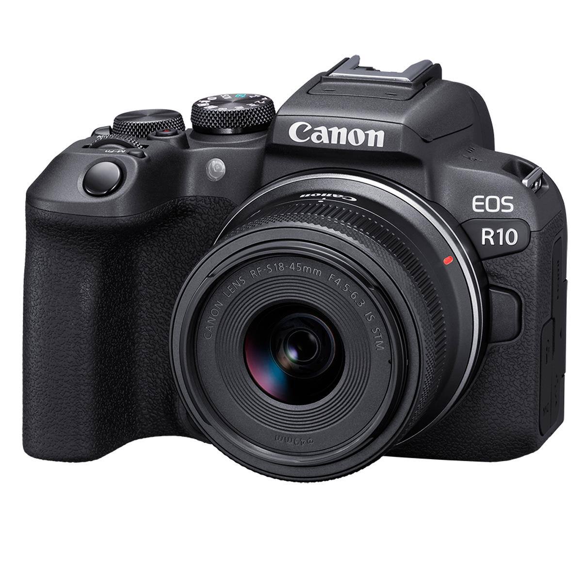 Canon EOS R10 RF-S 18-45mm Lens F4.5-6.3 IS STM