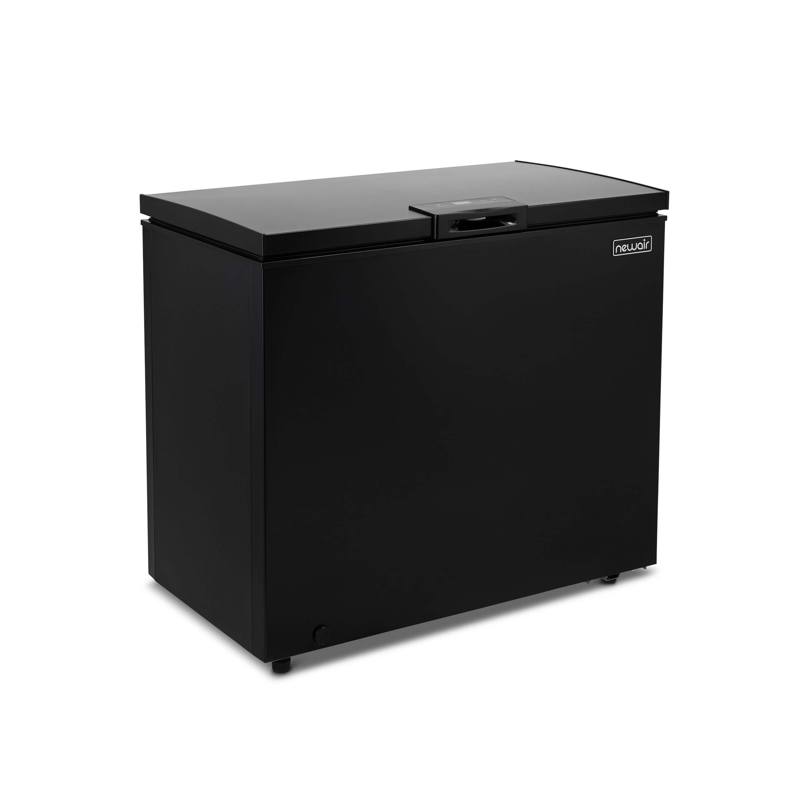NewAir 7 Cu. Ft. Compact Chest Freezer in Black, Digital