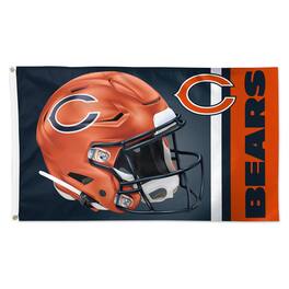 WinCraft - Chicago Bears Alternate Helmet Single-Sided 3' x 5' Deluxe Flag - Multicolor
