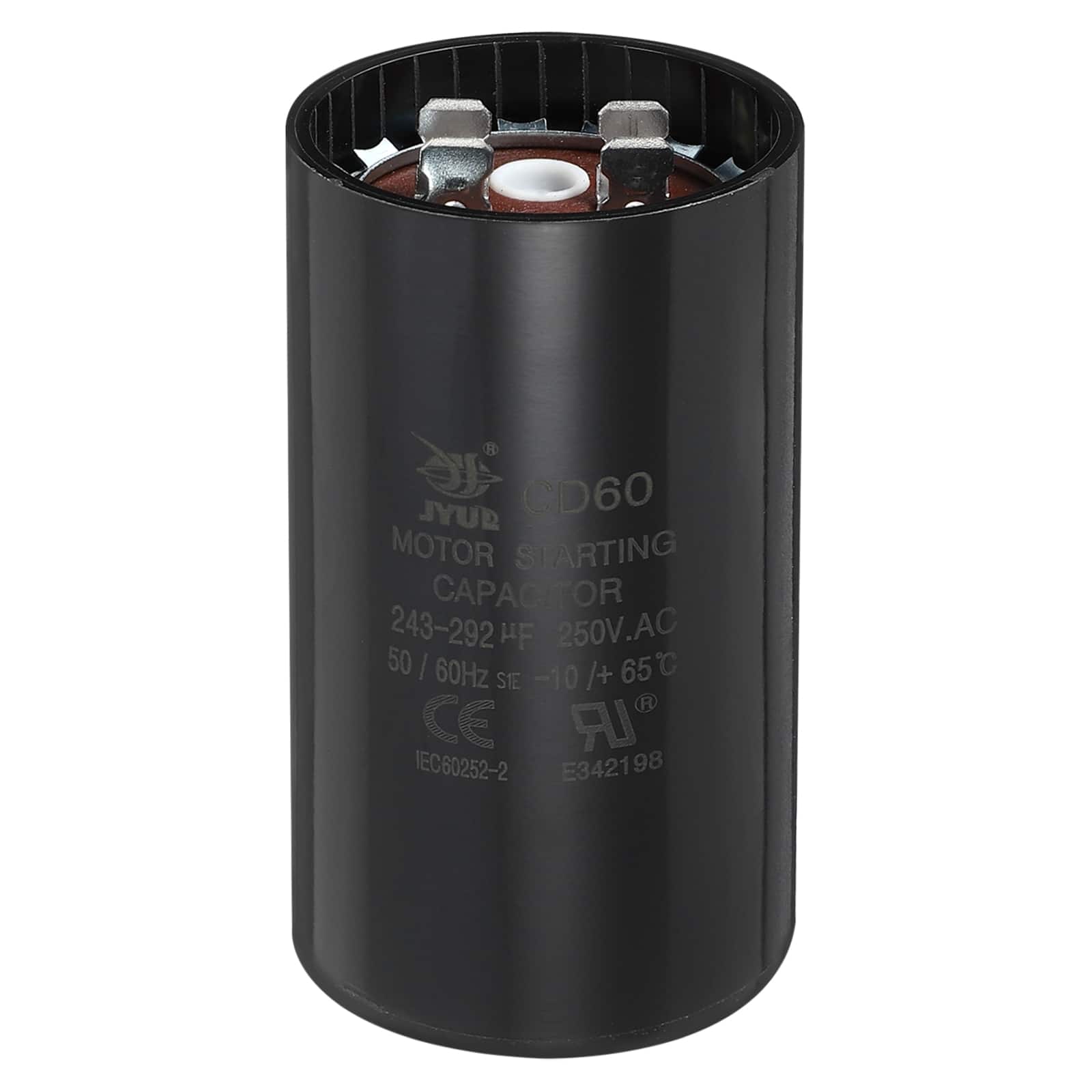 Unique Bargains - CD60 Capacitor 243-292 Mfd, 250 VAC Run Motor Start Capacitor for Electric Fan/Well Pump