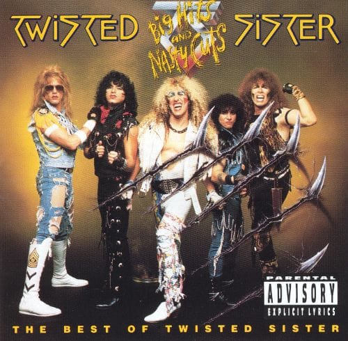Front. Big Hits and Nasty Cuts: The Best of Twisted Sister [CD] [PA].