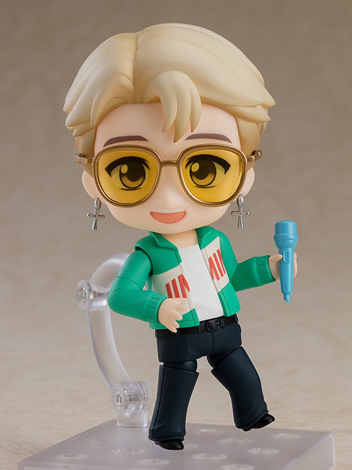 Alt View 3. Good Smile Company - BTS - Good Smile Company - Tinytan - Jimin Nendoroid Action Figure   - Collectibles - Multicolor.