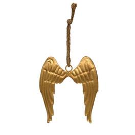 BreeBe - Vintage Hanging Angel Wings - Gold