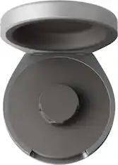 Front. Oura - Oura Ring 5 Official Charging Case - Size 10 - Up to a month of battery life - USB-C Cord Compatible - Black.