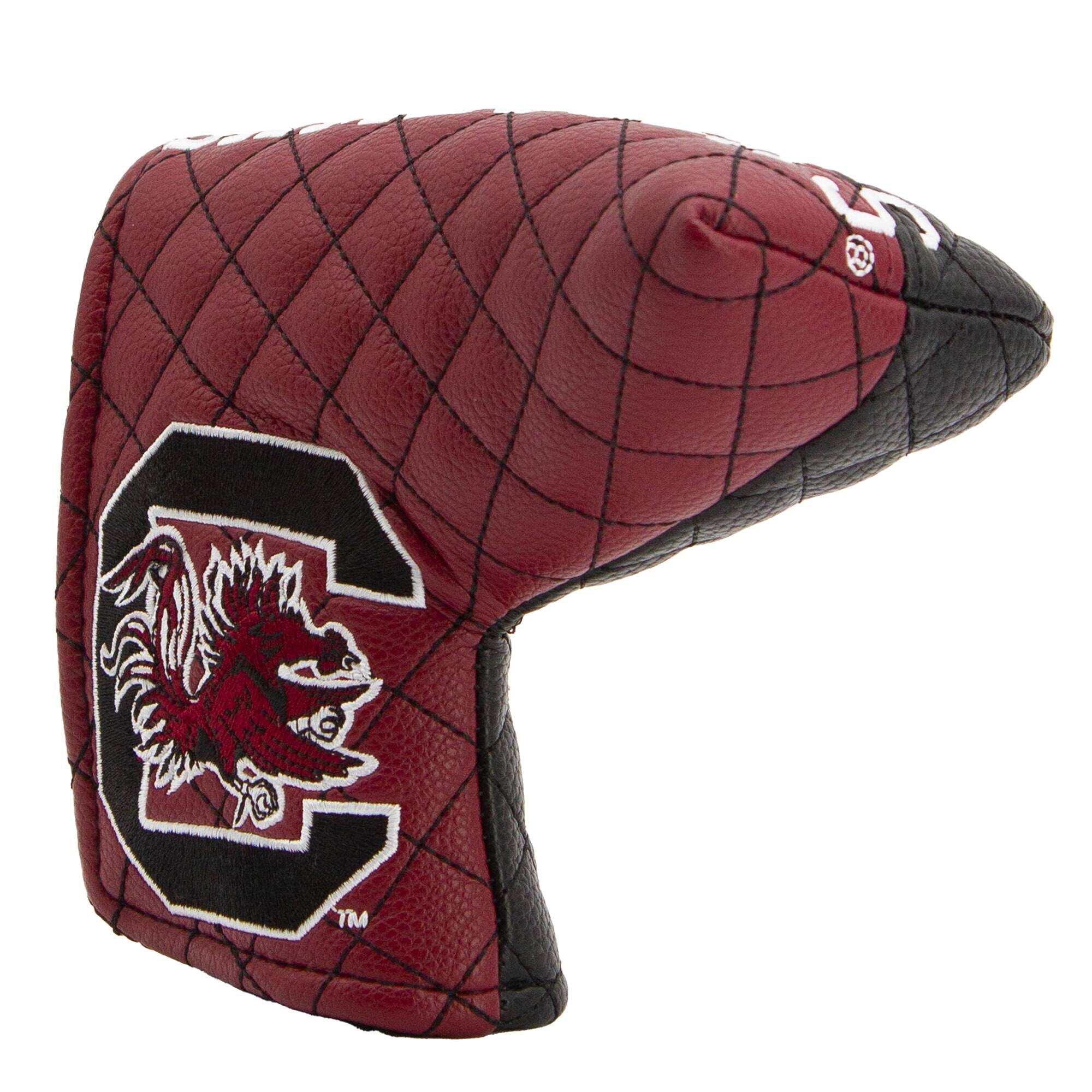 Alt View 2. Team Golf - South Carolina Gamecocks Quilted Blade Putter Cover - Multicolor.