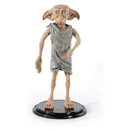 Front. Harry Potter - Harry Potter 7 Inch Dobby BendyFig - Brown.