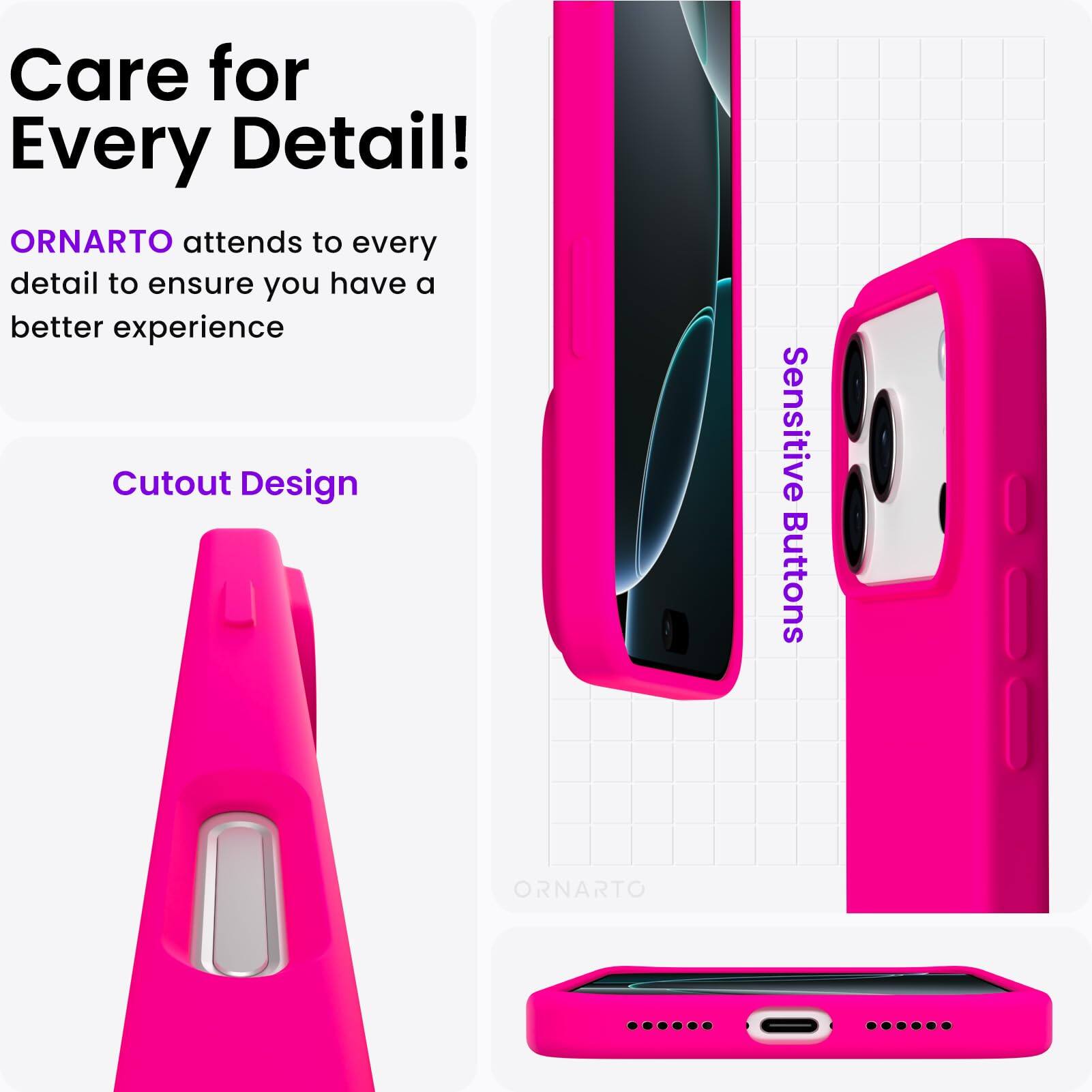 Care for Every Detail!

ORNARTO attends to every detail to ensure you have a better experience

Cutout Design

Sensitive Buttons