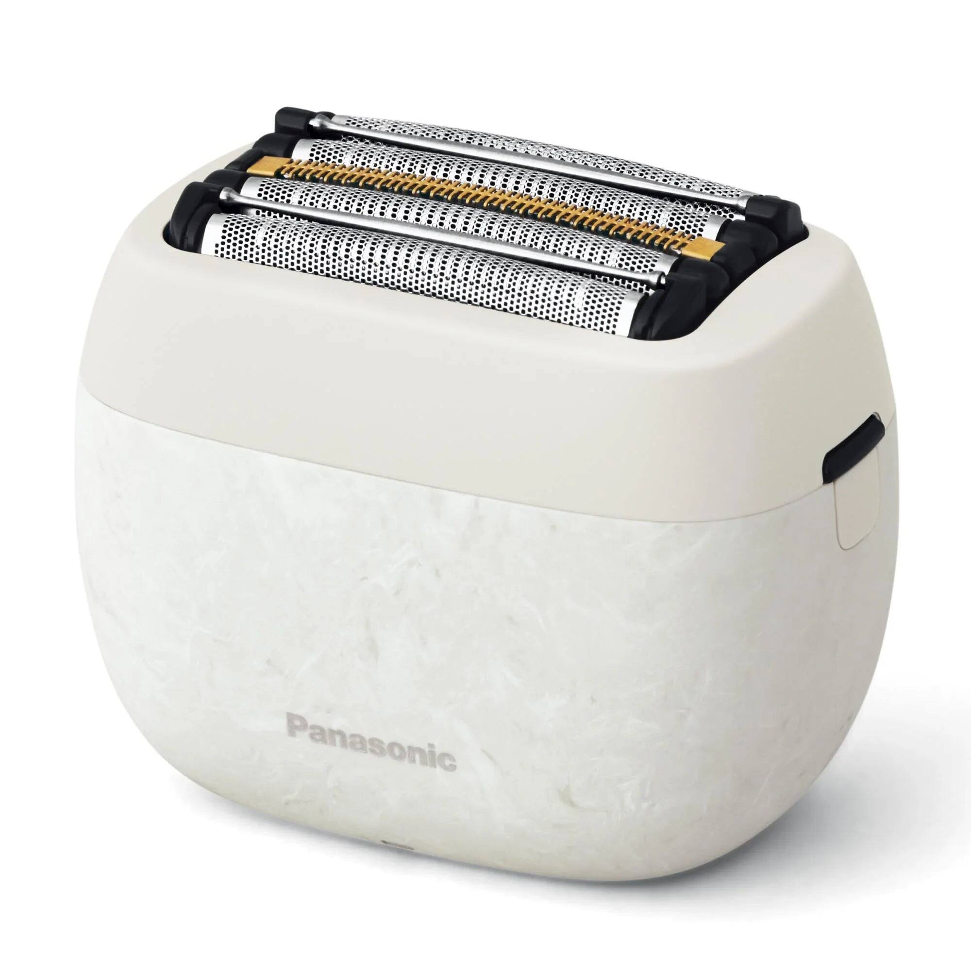 Alt View 2. Panasonic - ARC5 PALM-Sized 5-Blade Electric Luxury Razor - White NAGORI.