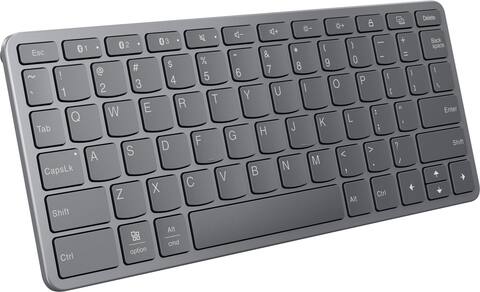 Tastiera Bluetooth E Custodia Originale Lenovo Per Tablet S6000 | Colore Argento | Cover Con Tastiera Rimovibile