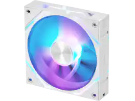 MSI - MPG EZ120 ARGB Fan - 120mm, Fluid Bearing, Mystic Light, 1900RPM, 2Y Warranty - White