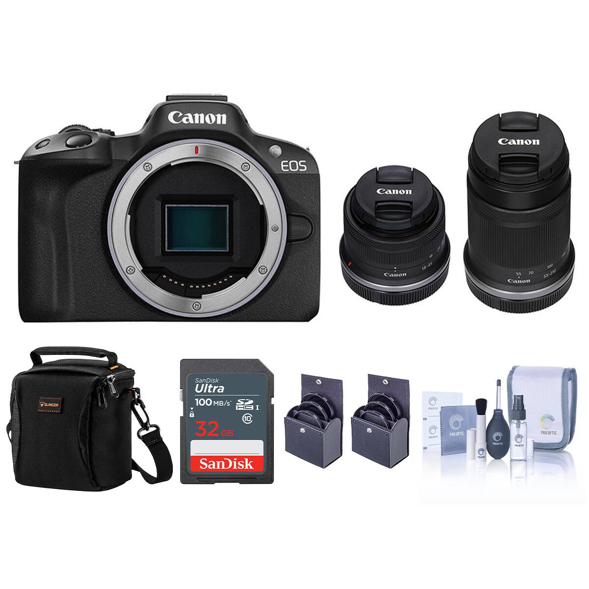 Canon  
Canon  
EOS  
Canon  
Canon  
70-33-290 Canon  
SUNGER  
SanDisk Ultra 100 MB/s S I 6 10 32 GB GB  
8  
8  
MEPIC PETTY  
PROOPIC  

100ml  
PRO OPTIC  
SanDisk  
Edn