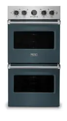 Viking - 27"Premiere Electric Double Oven - Squall - Front_Zoom