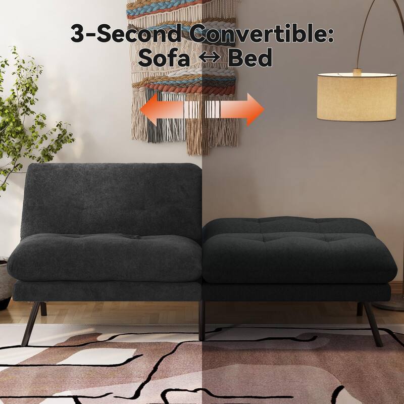 3-Second Convertible: Sofa ↔ Bed