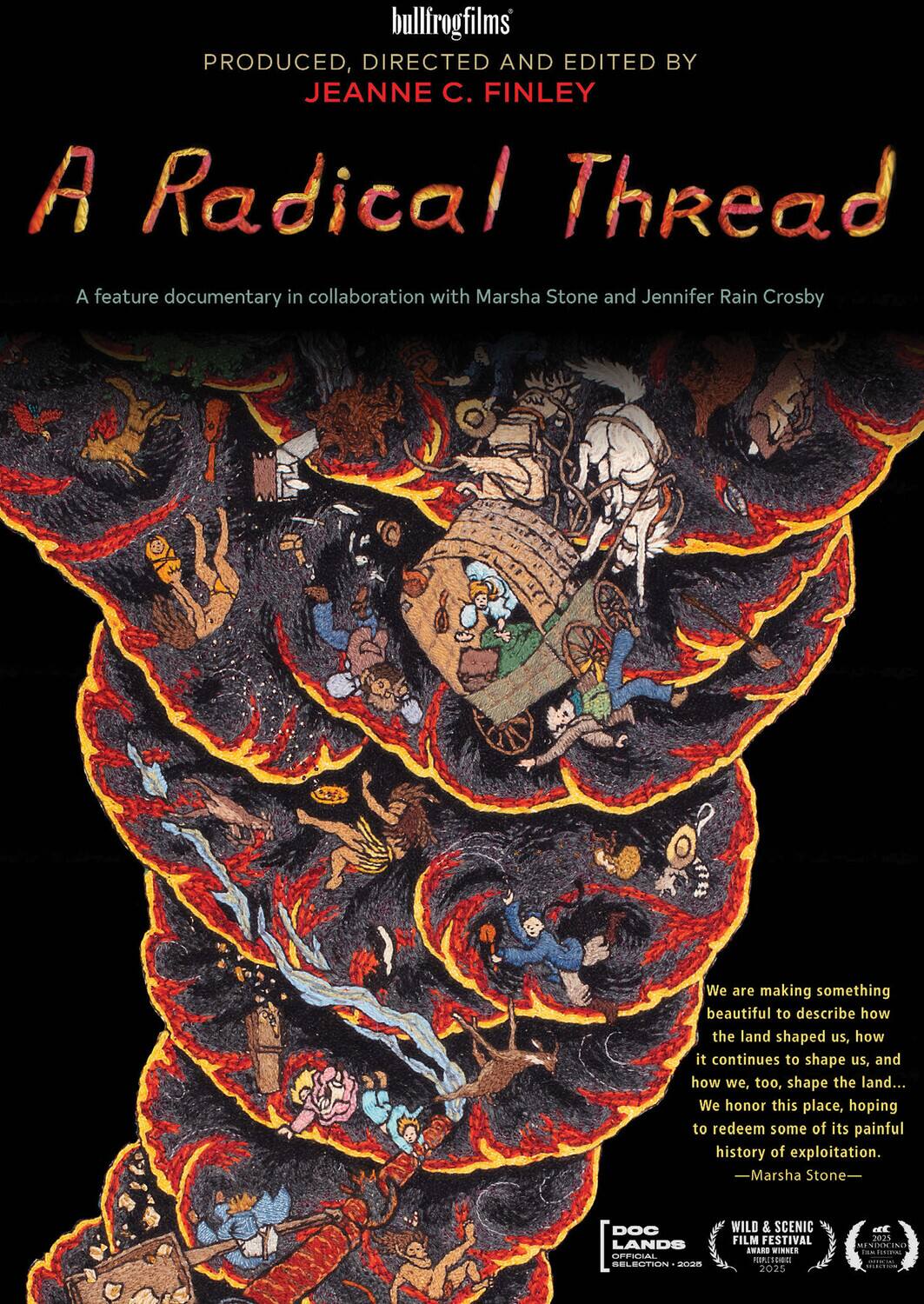 Front. A Radical Thread   - DVD.