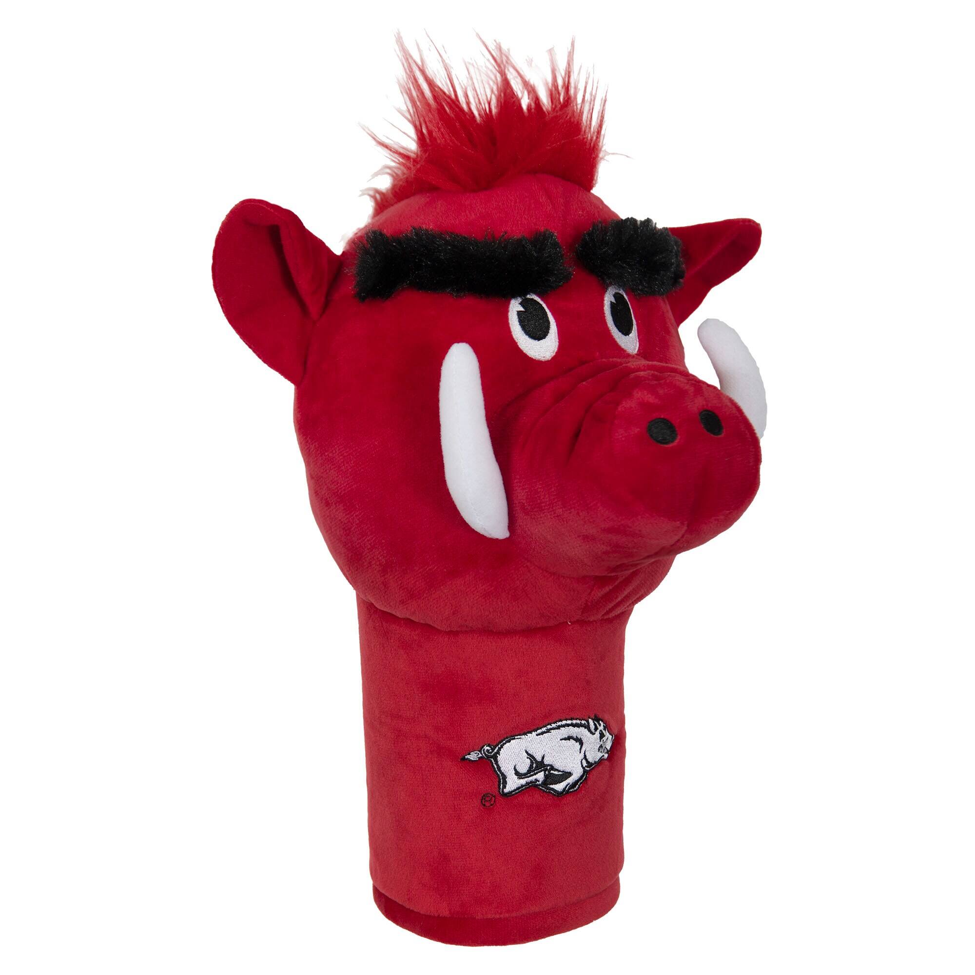 Front. WinCraft - Arkansas Razorbacks Mascot Headcover - Multicolor.