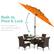 Built-in Pivot & Lock
Tilt the canopy to your desired angle to block the sun
45°