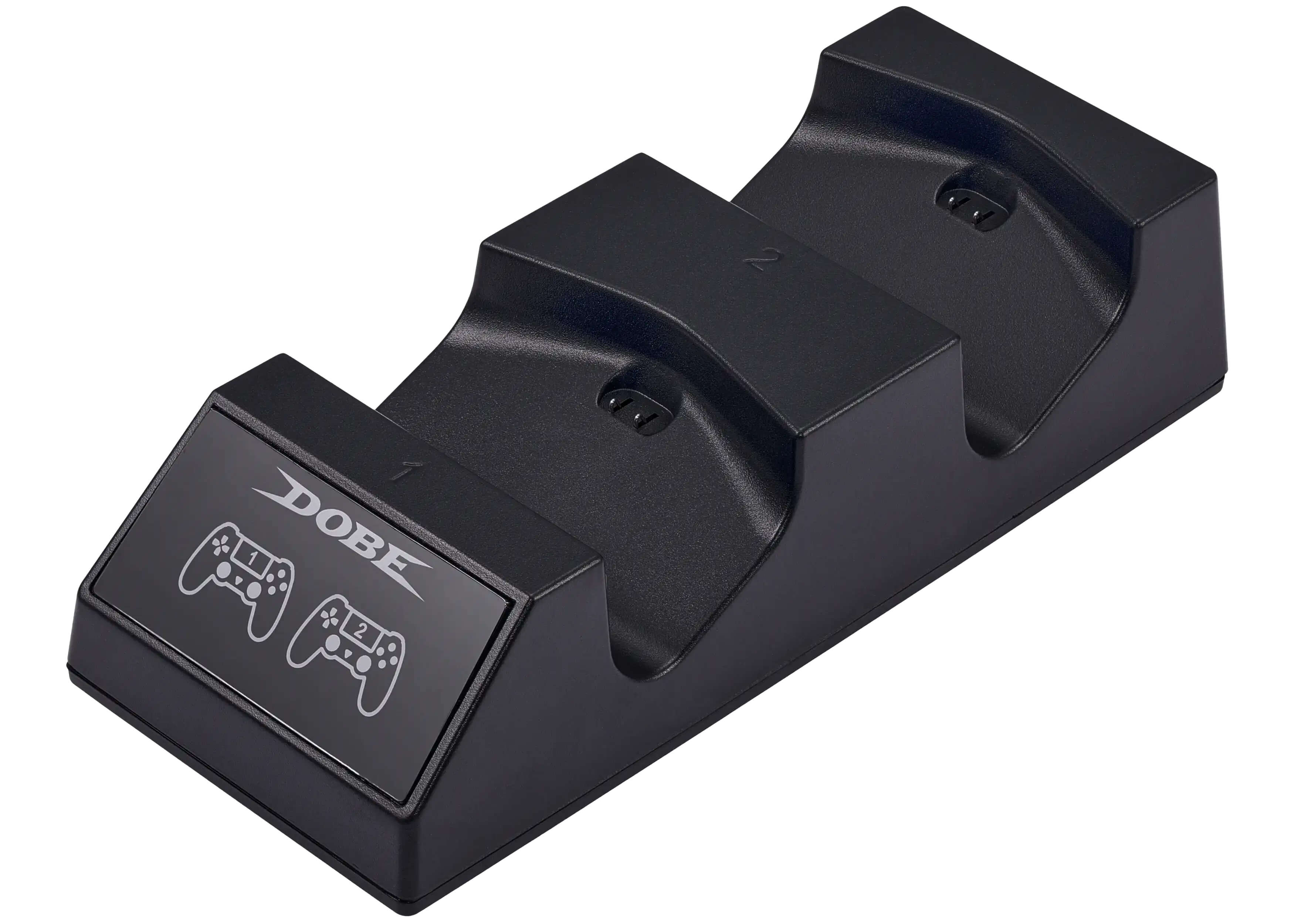 Alt View 2. Dobe - DOBE - Black Wireless Controller Dual Charging Dock Compatible For PlayStation 4 / Slim / Pro - Black.