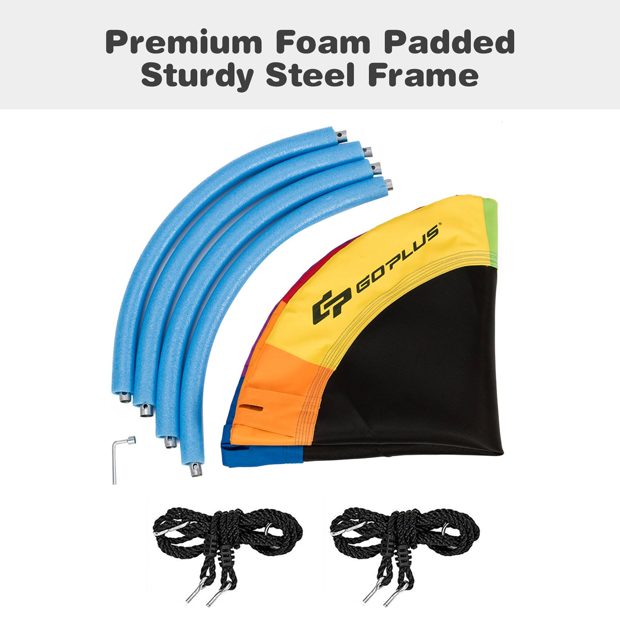 Premium Foam Padded Sturdy Steel Frame

GOPLUS