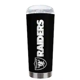 Great American Products - Las Vegas Raiders 18oz. Team Color Laser Logo Roadie - Multicolor