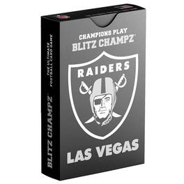 Blitz Champz - Las Vegas Raiders NFL Football Card Game - Multicolor