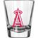 Front. Logo Brands - Los Angeles Angels 2oz. Game Day Shot Glass - Multicolor.