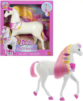 Mattel - Barbie in the Nutcracker Land of Sweets Horse and Accessories - COLLECTIBLES - Multicolor