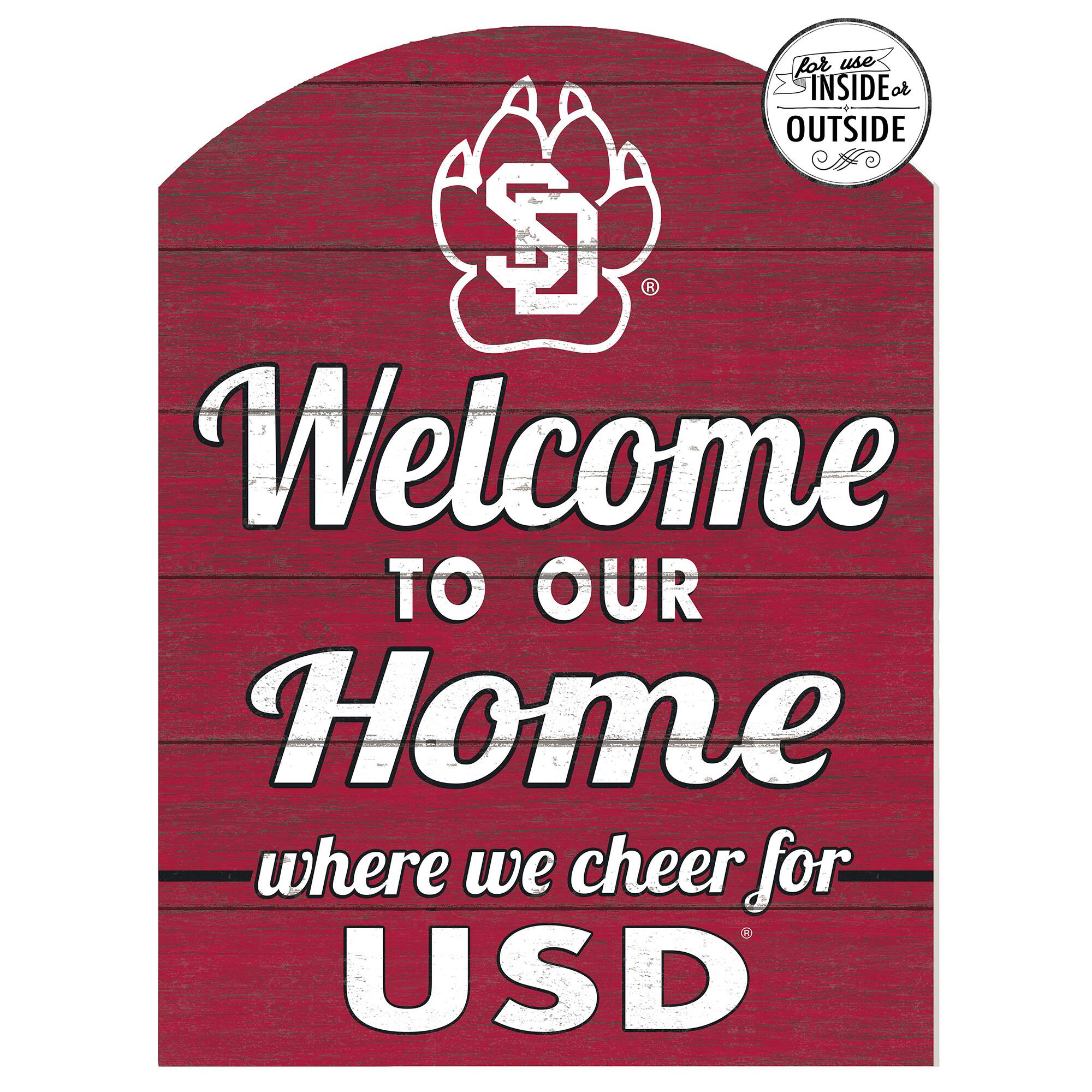 South Dakota Coyotes 16'' x 22'' Marquee Sign
