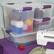 Alt View 5. Sterilite - Sterilite 27 Qt Storage Container, 6 Pack, and 6 Qt Storage Container, 12 Pack - clear.