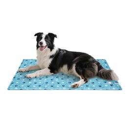 Ownpets - Green Paw Pet Cooling Mat Dog Ice Pad Size XL - Green Paws
