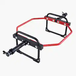 VEVOR - Trap Bar Hex Bar, 2-Inch Hex Barbell, 500 LBS Capacity Shrug Bars,Weightlifting and Strength Training Equipment,Home Gym - Black,Red