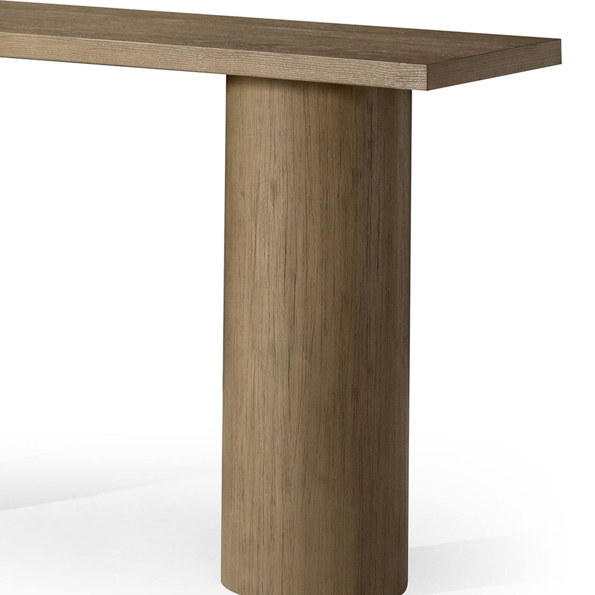 Alt View 5. Maven Lane - Maven Lane Lana Contemporary Wooden Console Table in Refined Grey Finish - Refined Grey.