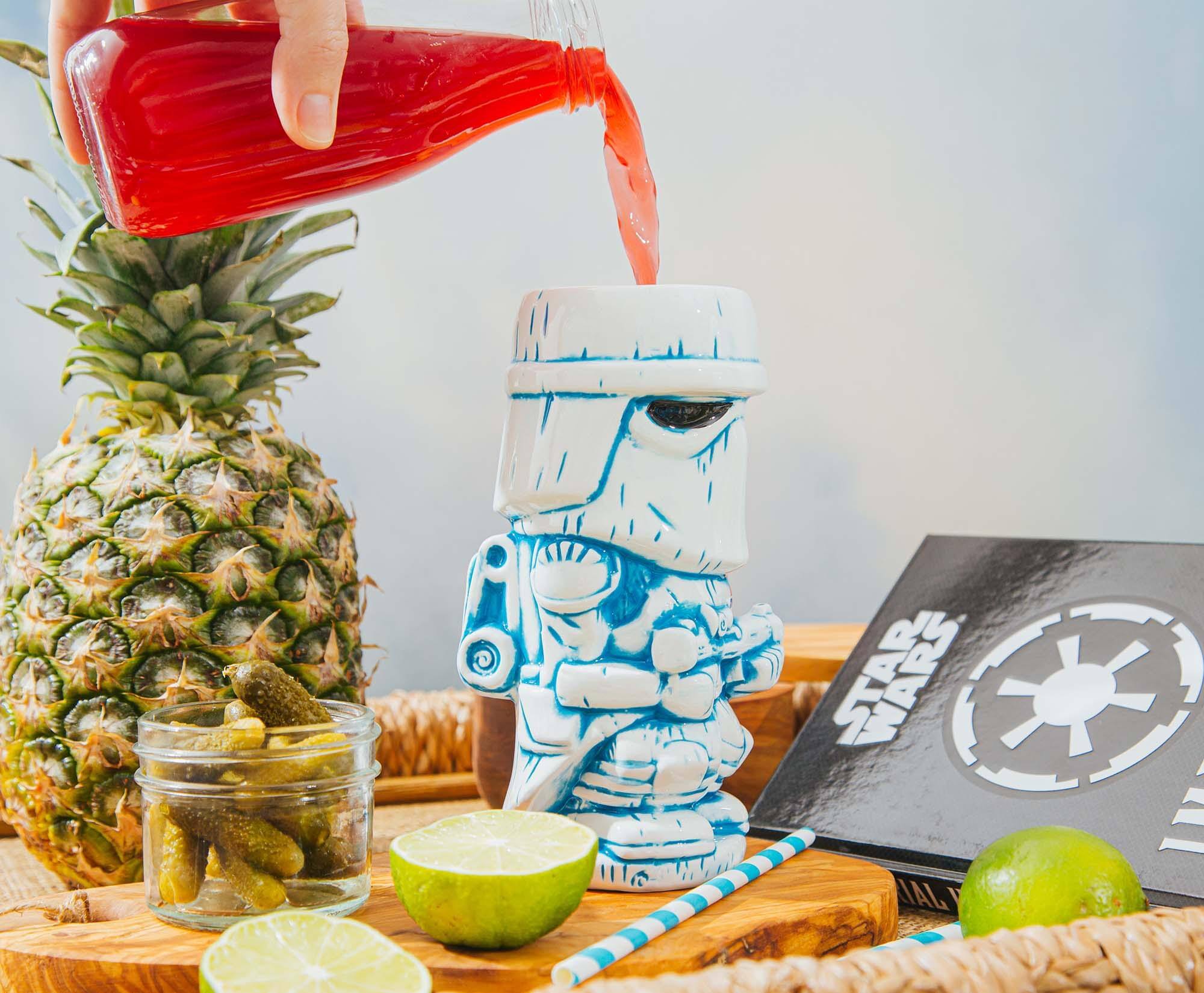 Alt View 4. Star Wars - Geeki Tikis Star Wars Snowtrooper Ceramic Mug | Holds 16 Ounces - White.