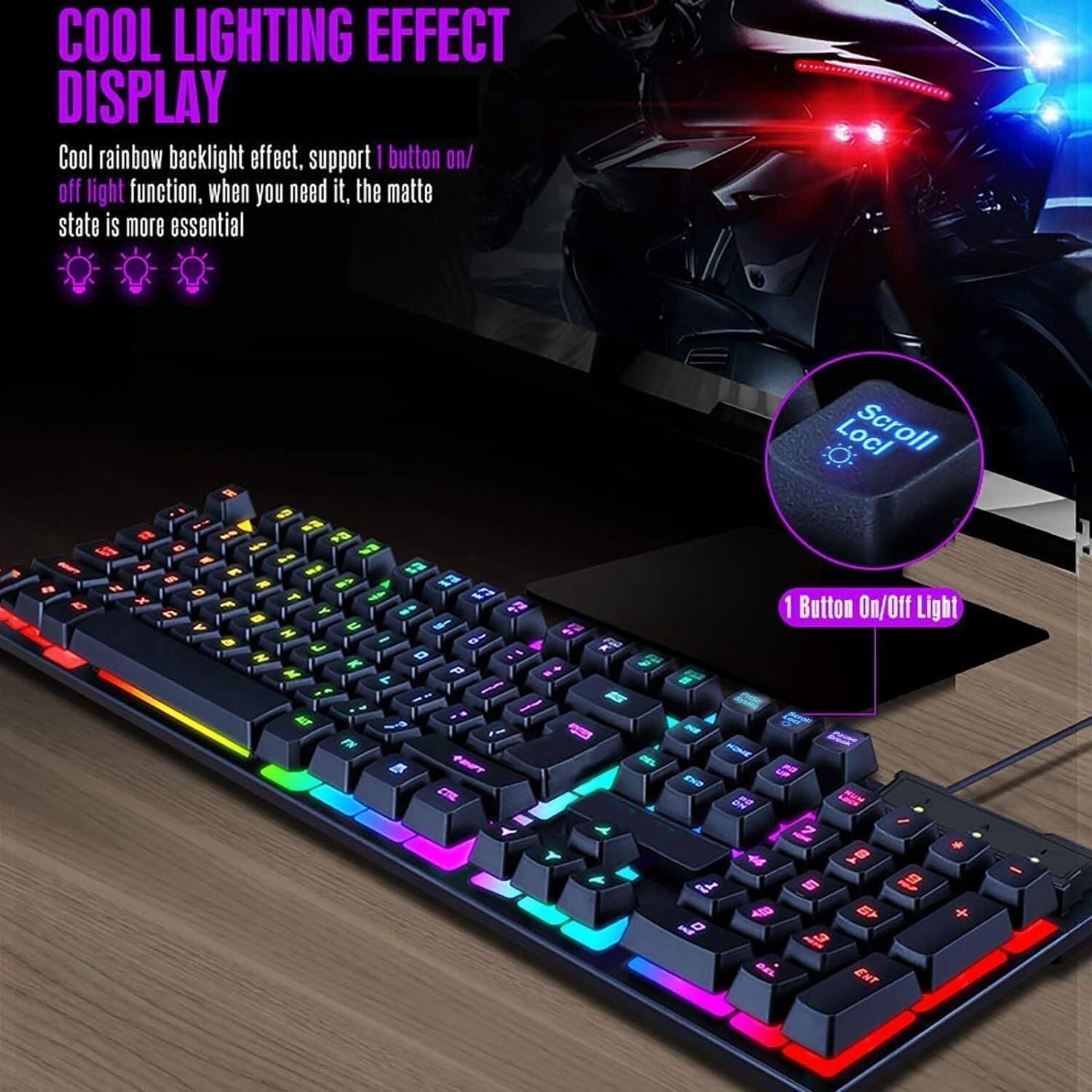 COOL LIGHTING EFFECT DISPLAY

Cool rainbow backlight effect, support 1 button on/off light function, when you need it, the matte state is more essential

Scroll Lock

1 Button On/Off Light