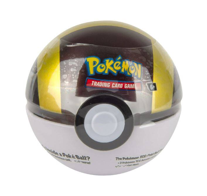 Pokémon Trading Card Game  
6+  

Inside a Poké Ball?  
The Pokémon TCG: Pinball Set  
- 3 Pokémon TCG booster packs  
- 1 Pinball set